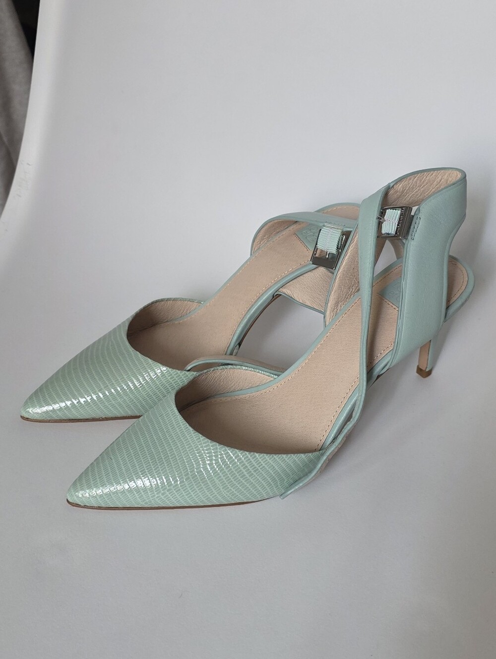 Louise Et Cie Kota Ankle Strap Pump Mint Sz 8
